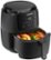 Angle Zoom. Chefman Family Size 5 Qt. Digital Air Fryer with 4 Cooking Presets - Black.
