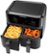 Left Zoom. Chefman TurboFry  9 Qt. Digital Touch Dual Basket Air Fryer - Matte Black.