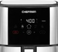 Alt View Zoom 13. Chefman Digital 5 Qt. Air Fryer with 4 Cooking Presets & Shake Reminder - Silver/Black.