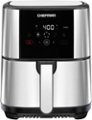 Angle Zoom. Chefman Digital 5 Qt. Air Fryer with 4 Cooking Presets & Shake Reminder - Silver/Black.