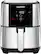 Angle. Chefman - Chefman Digital 5 Qt. Air Fryer with 4 Cooking Presets & Shake Reminder - Silver/Black.