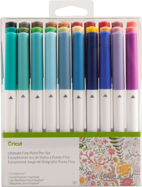 Cricut Ultimate Fine Point Pen Set (30 ct) Variety 2004060 - Best Buy