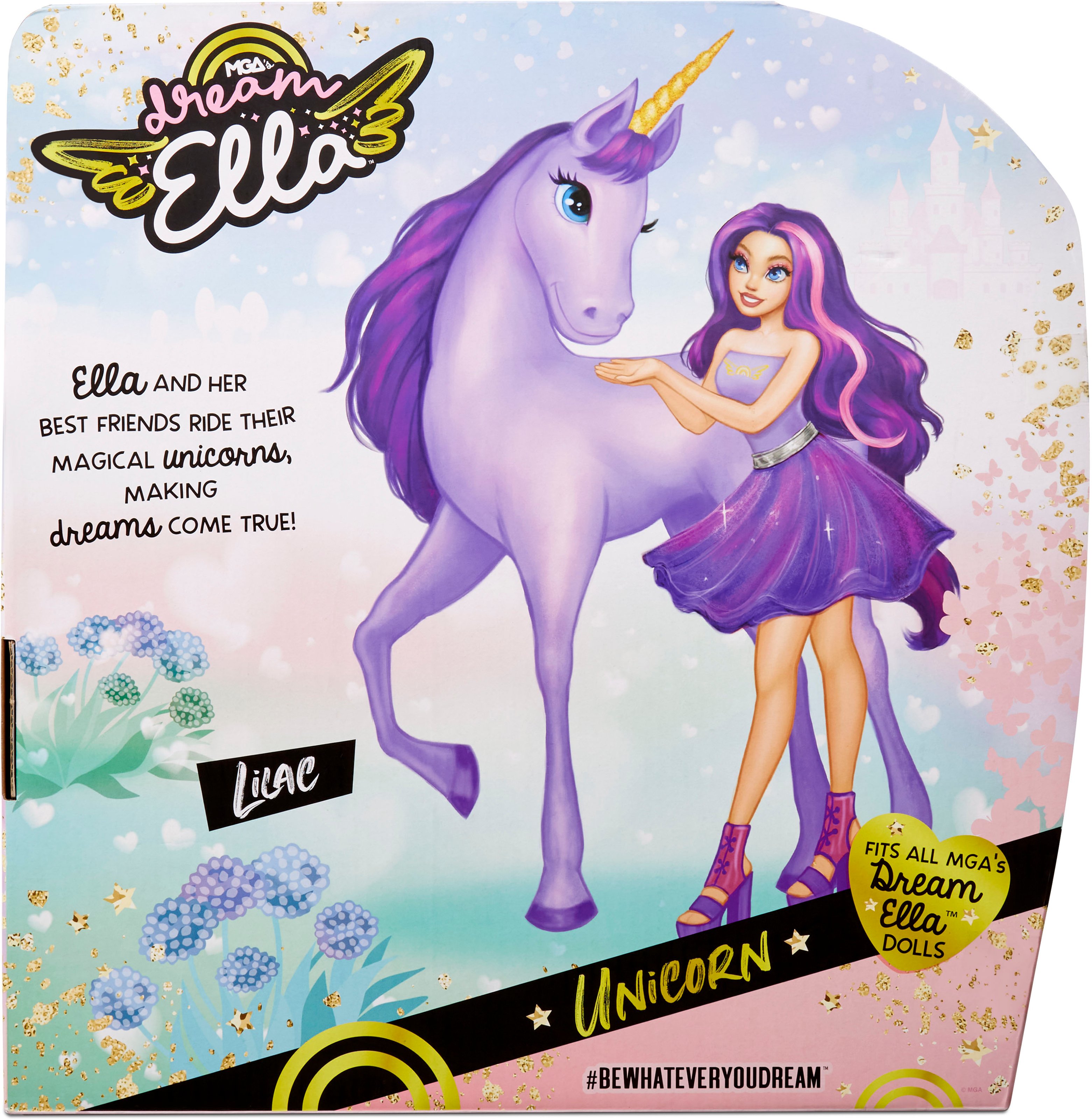 Angle View: MGA Entertainment - Dream Ella Unicorn- Lilac