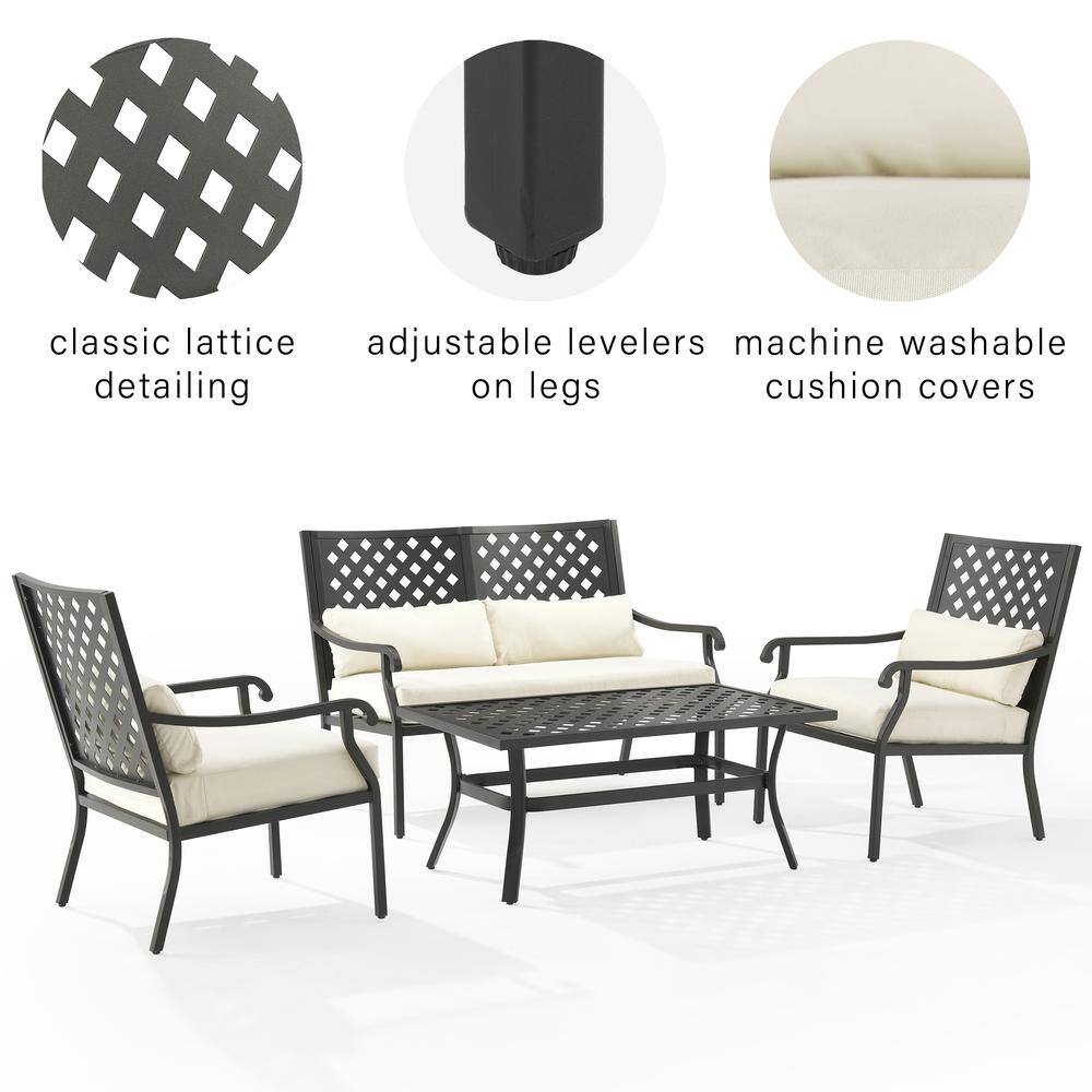 classic lattice detailing adjustable levelers on legs machine washable cushion covers