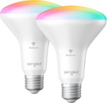 Front Zoom. Sengled - Smart Wi-Fi LED Multicolor BR30 Bulb (2-Pack) - Multicolor.