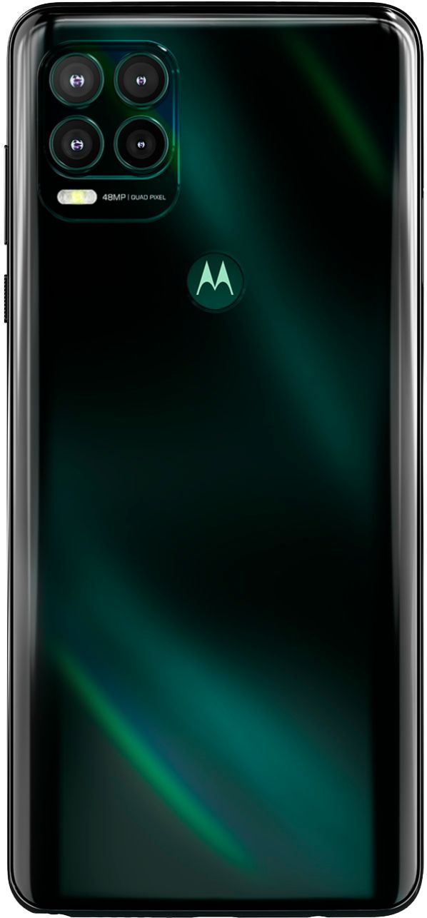 Back View: Motorola Mobility moto g stylus 5G 256 GB Smartphone, 6.8" LTPS LCD Full HD Plus 1080 x 2400, Octa-core (Kryo 460Dual-core (2 Core) 2 GHz + Kryo 460 Hexa-core (6 Core) 1.80 GHz, 6 GB RAM, Android