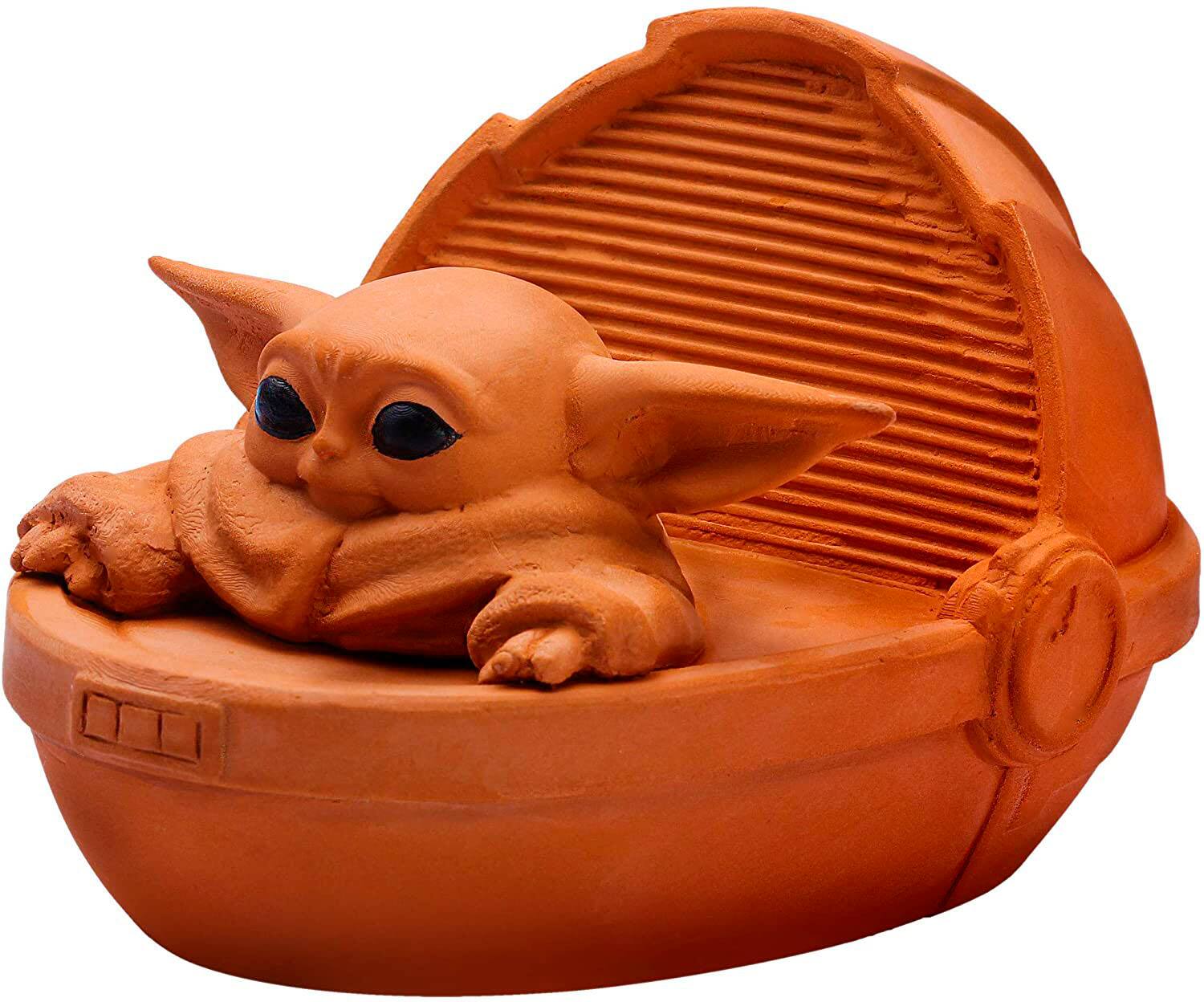 Left. NECA - Chia Pet - Star Wars The Child.