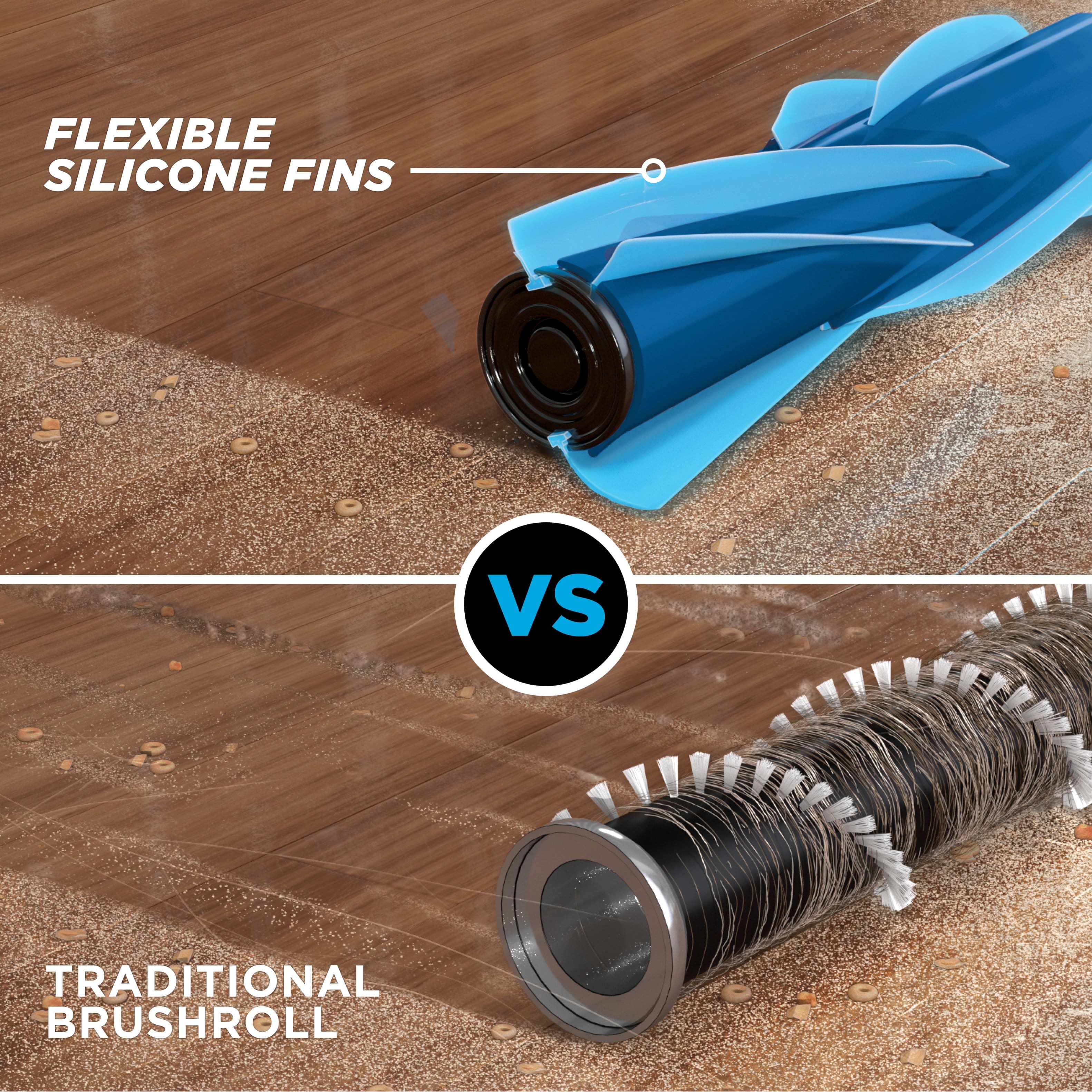 Flexible Silicone Fins vs Traditional Brushroll