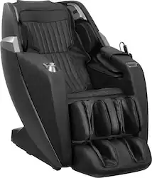 Insignia™ - 3D Zero Gravity Full Body Massage Chair - Black - Front_Zoom