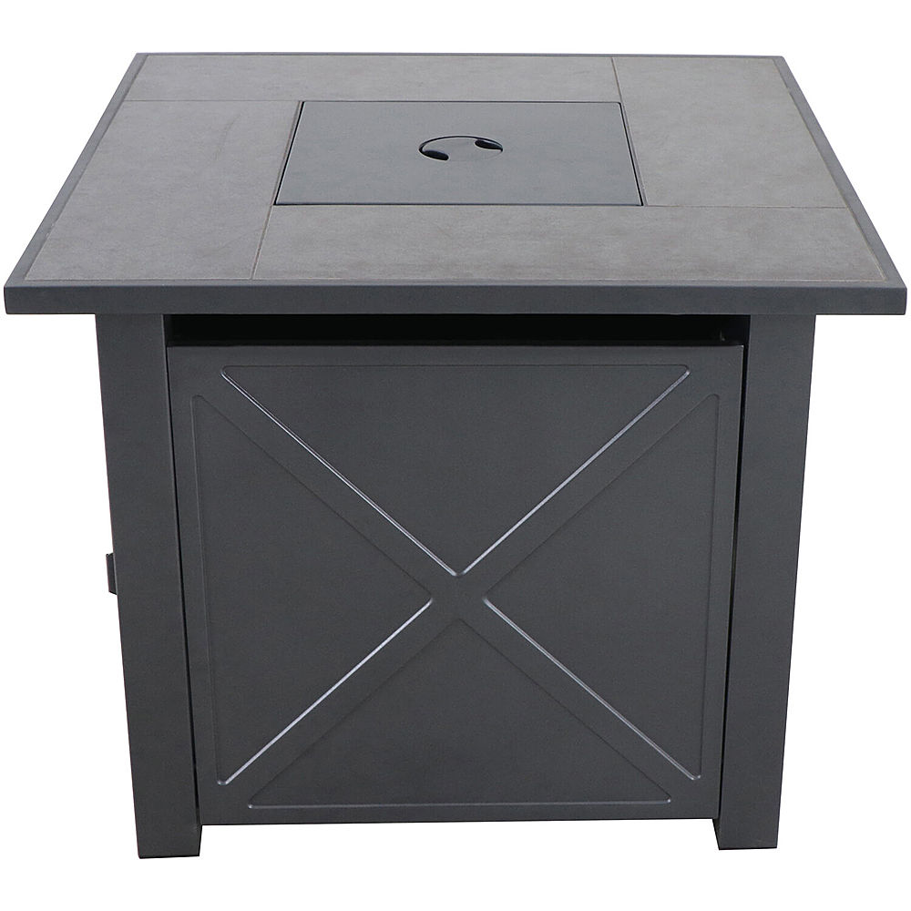 Mod Furniture Harper 40 000 Btu Tile, Gas Fire Pit Table With Cover