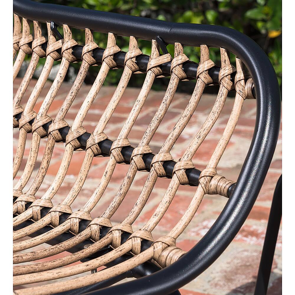 Alt View 17. Hanover - Naya 3-Piece Chat Set with Cushions - Steel/White.