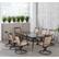 Alt View 12. Hanover - Fontana 9-Piece Dining Set - Tan/Glass.