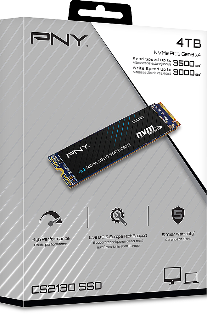 Customer Reviews Pny Cs2130 4tb Internal Ssd Pcie Gen 3 X4 M280cs2130 4tb Rb Best Buy 9745