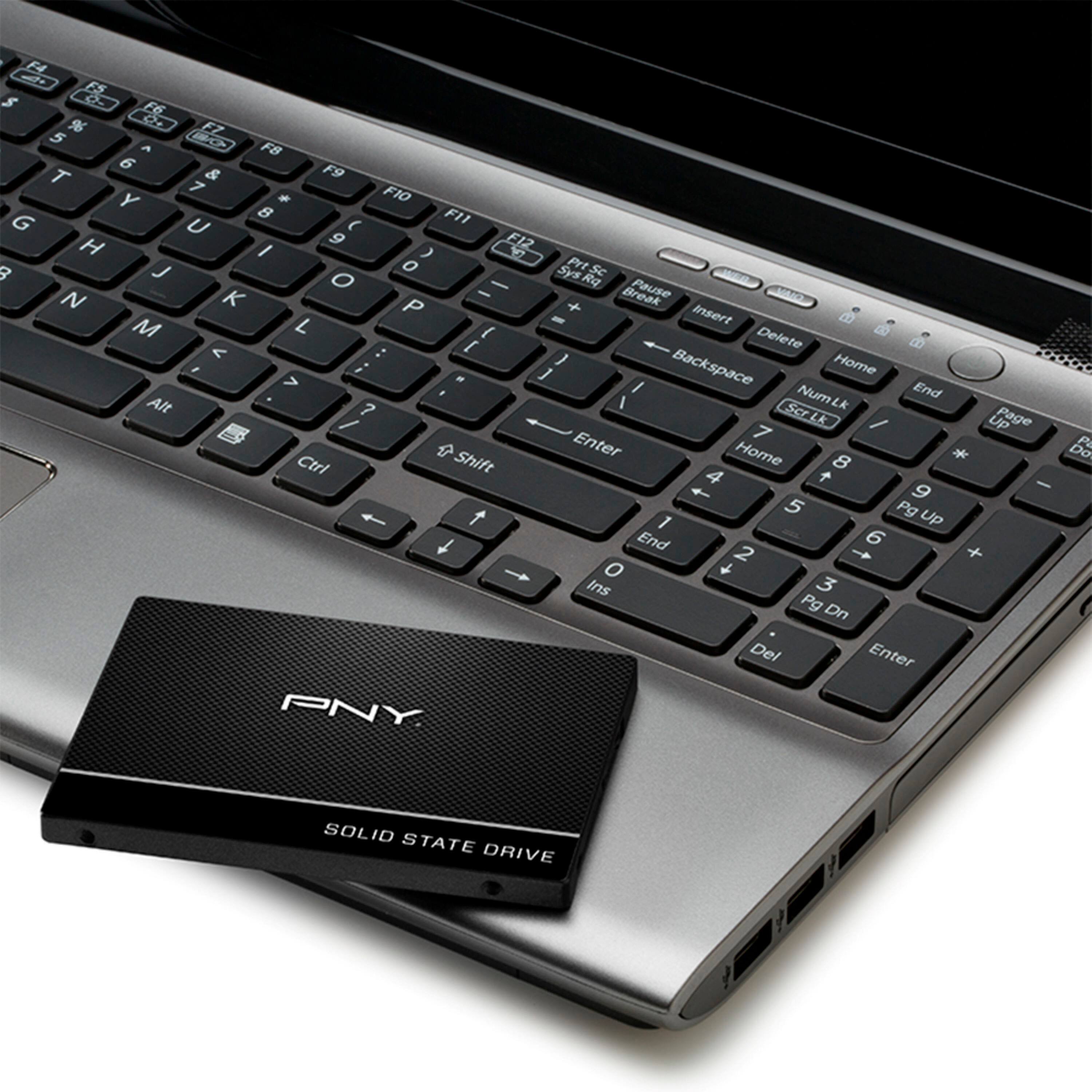 Alt View 18. PNY - CS900 2TB Internal SSD SATA - Black.