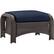 Alt View 17. Hanover - Strathmere 6-Piece Lounge Set - Brown/Navy.