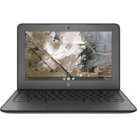 HP 11 G6 11.6" Pre-Owned Chromebook - Intel Celeron N3350 - 4GB Memory - 16GB eMMC - Chrome OS - Front_Zoom
