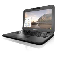 Lenovo N21 11.6" Pre-Owned Chromebook - Intel Celeron N2840 - 2GB Memory - 16GB eMMC - Chrome OS - Front_Zoom