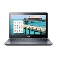 Acer C720-2103 11.6" Pre-Owned Chromebook - Intel Celeron N2955 - 2GB Memory - 16GB eMMC - Chrome OS - Front_Zoom