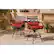 Alt View 11. Hanover - Montclair 5-Piece High-Dining Patio Set with 4 Swivel Chairs and a 33-In. Counter-Height Dining Table - Chili Red/Brown.