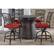 Alt View 15. Hanover - Traditions 5-Piece High-Dining Set with Fire Pit Table - Red/Bronze.
