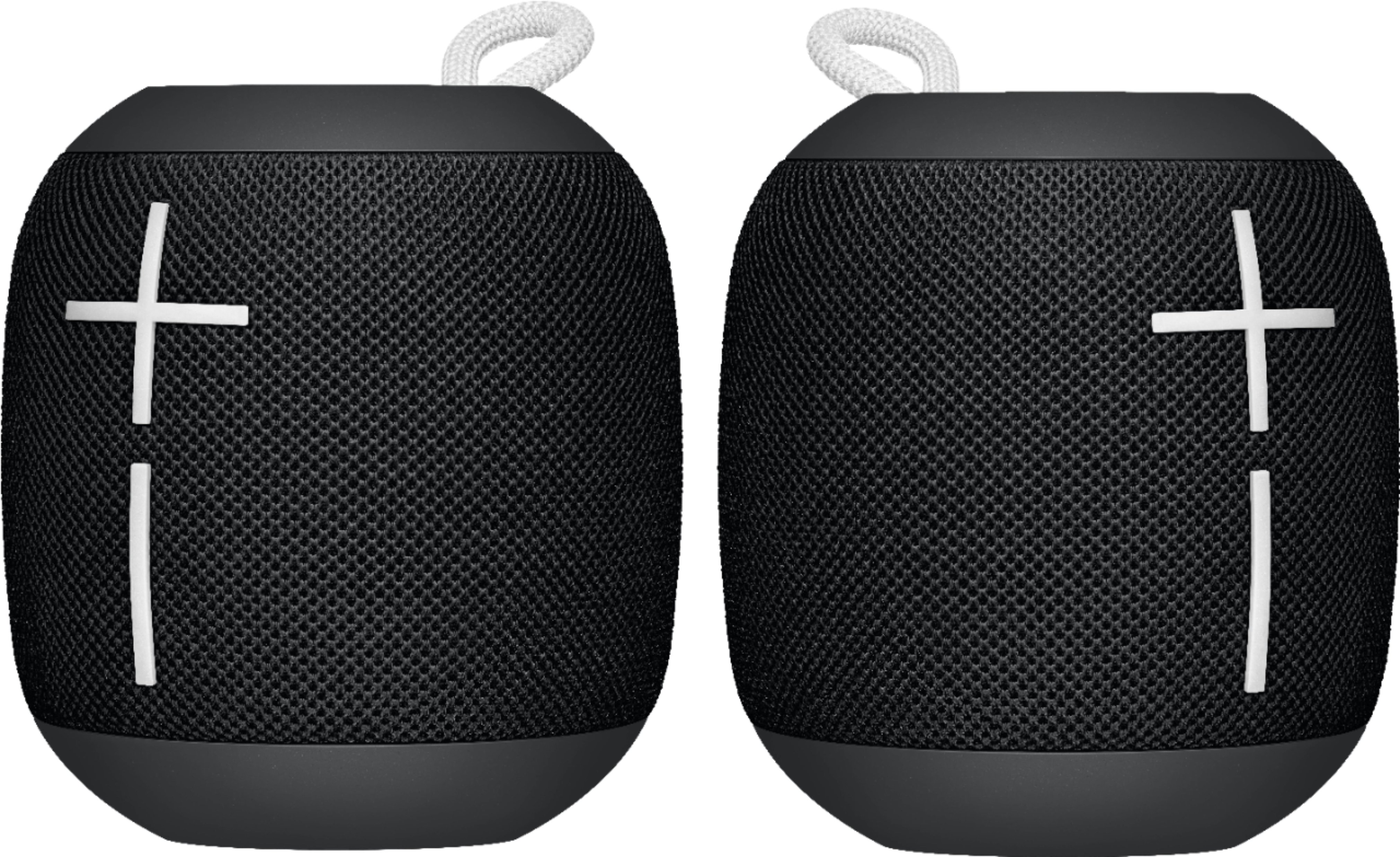 Black Ultimate Ears WONDERBOOM Waterproof Portable Bluetooth Speaker 2-Pack