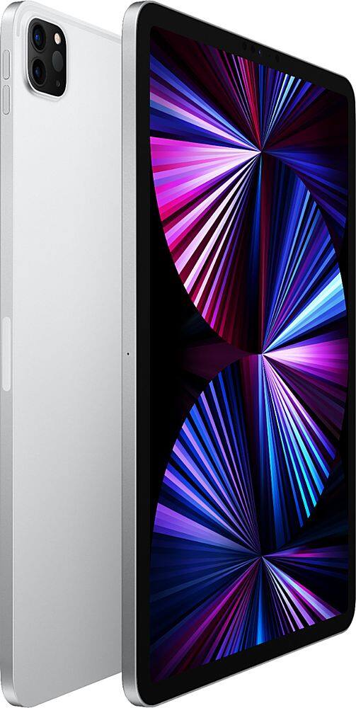 Alt View 11. Apple - Geek Squad Certified Refurbished 11-Inch iPad Pro with Wi-Fi - 1TB - Silver.