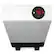 Alt View 11. Heat Storm - 1,000 Watt Infrared Portable Heater - WHITE.