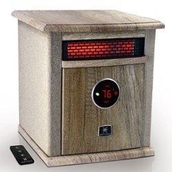 EnergyWise - 1500 Watt Infrared Cabinet Space Heater - TAN - Front_Zoom
