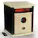Left. Heat Storm - 1500 Watt Infrared Cabinet Space Heater - BLACK.