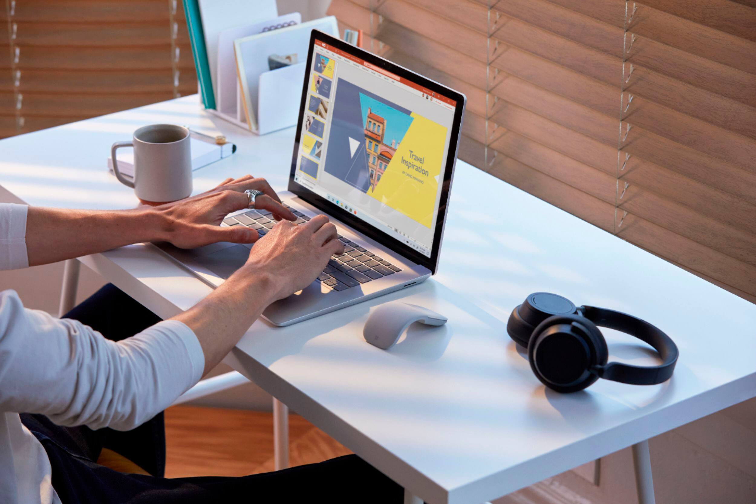 Alt View 17. Microsoft - Geek Squad Certified Refurbished Surface Laptop 3 15" Touch-Screen Laptop - AMD Ryzen 5 - 8GB Memory - 256GB SSD - Platinum.