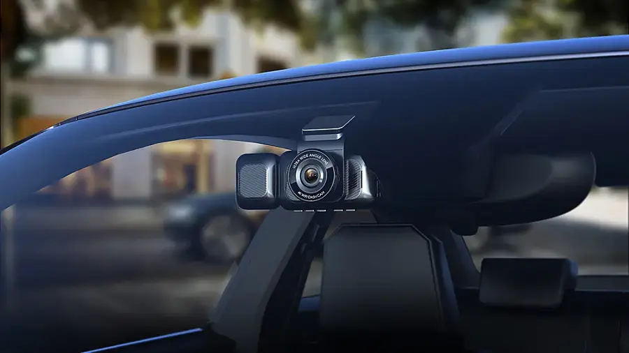 Alt View 21. Rexing - V5C 3” 4K Dual Dash Cam with Dual Band WiFi GPS with Adhesive Mount - Black.