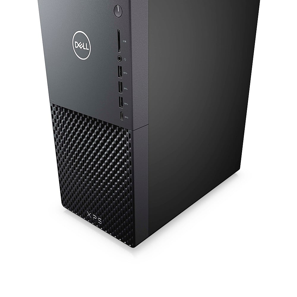 Angle View: Dell - XPS Desktop -  Intel Core i9 - 32GB Memory - Nvidia GeForce RTX 2070 Super - 512GB SSD + 1TB HDD - Black