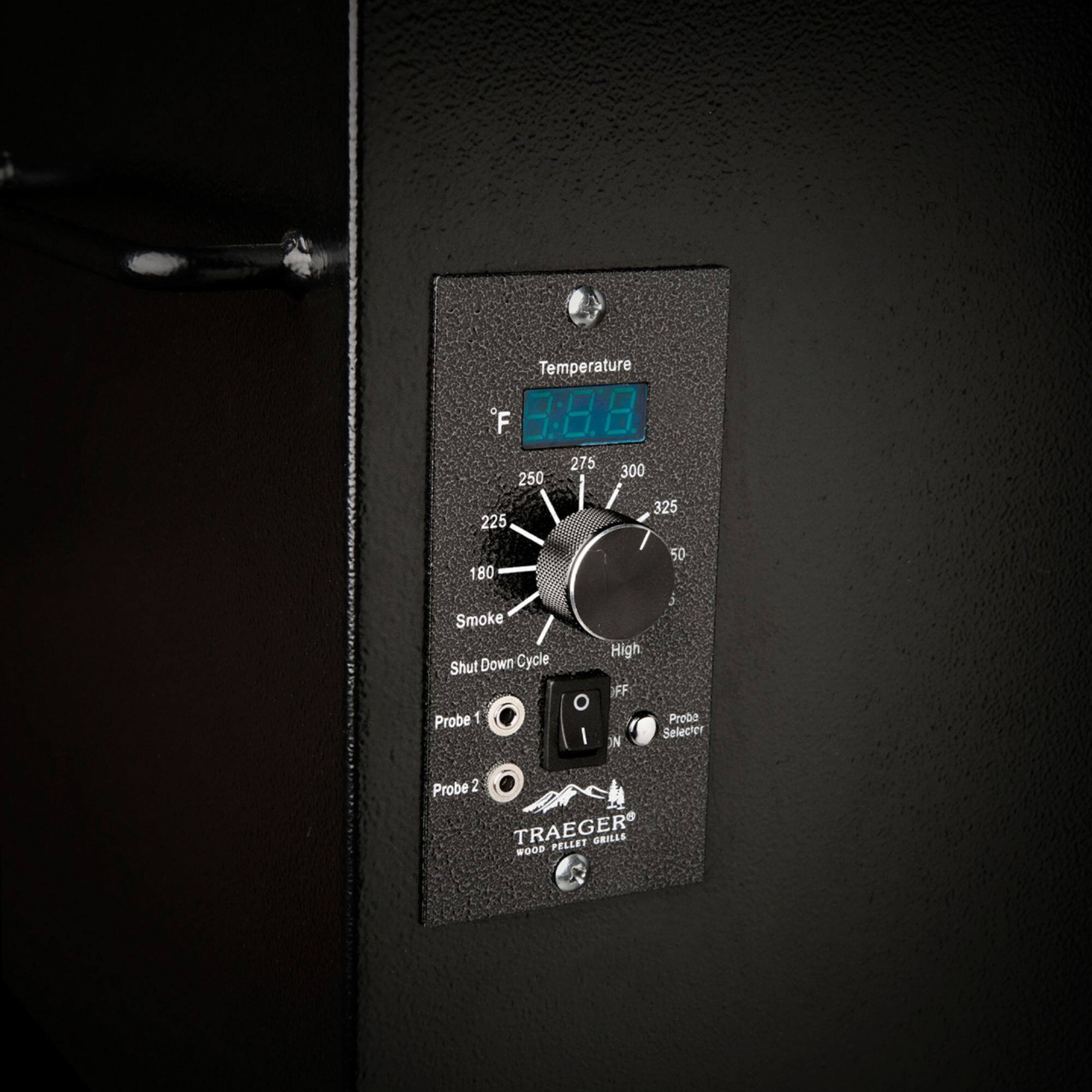 Alt View 11. Traeger Grills - Pro Series 22 Pellet Grill and Smoker - Bronze.