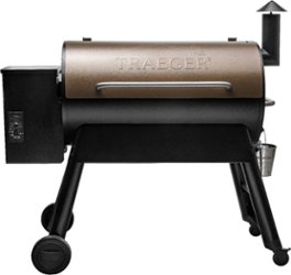 Traeger Grills - Pro Series 34 Pellet Grill and Smoker - Bronze - Angle_Zoom