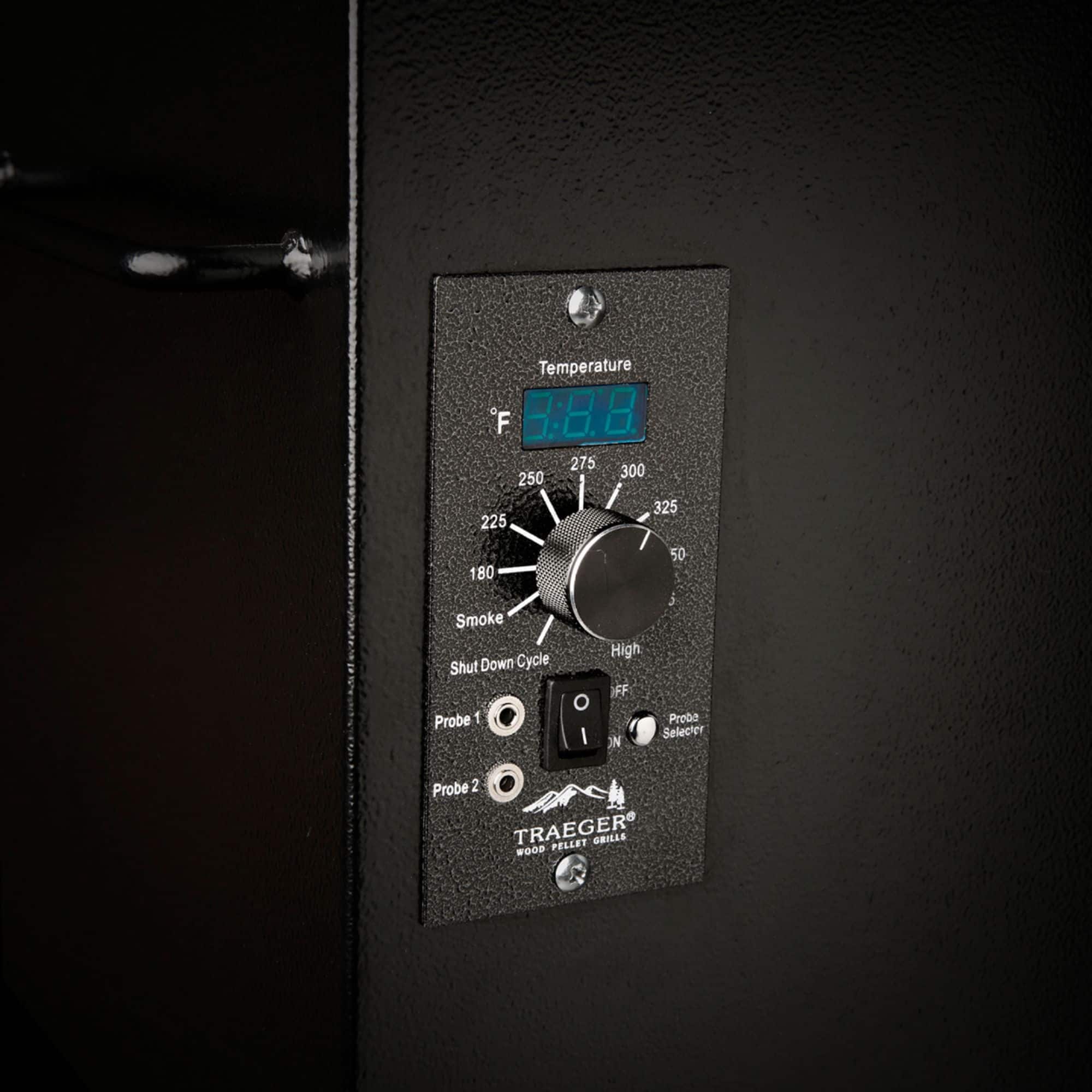 Alt View 11. Traeger Grills - Pro Series 34 Pellet Grill and Smoker - Bronze.