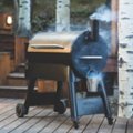 Alt View 12. Traeger Grills - Pro Series 34 Pellet Grill and Smoker - Bronze.