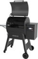 Left. Traeger Grills - Ironwood 650 Pellet Grill and Smoker with WiFire - Black.