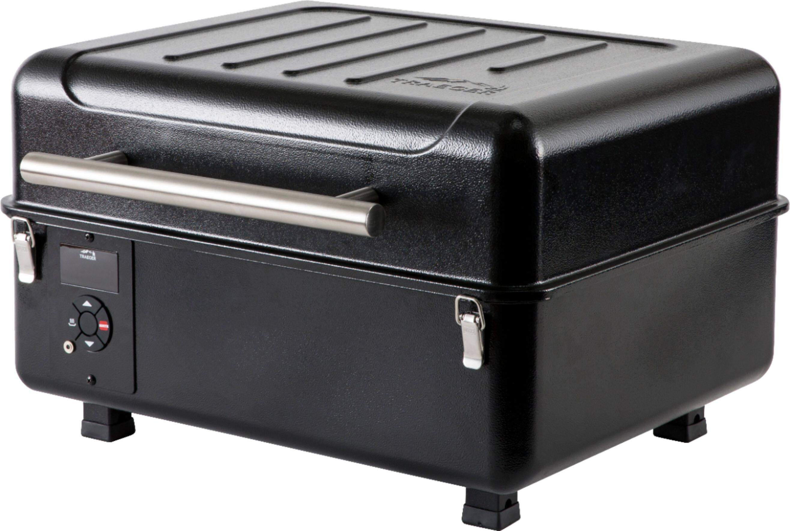 Angle. Traeger Grills - Ranger Wood Pellet Grill - Black.