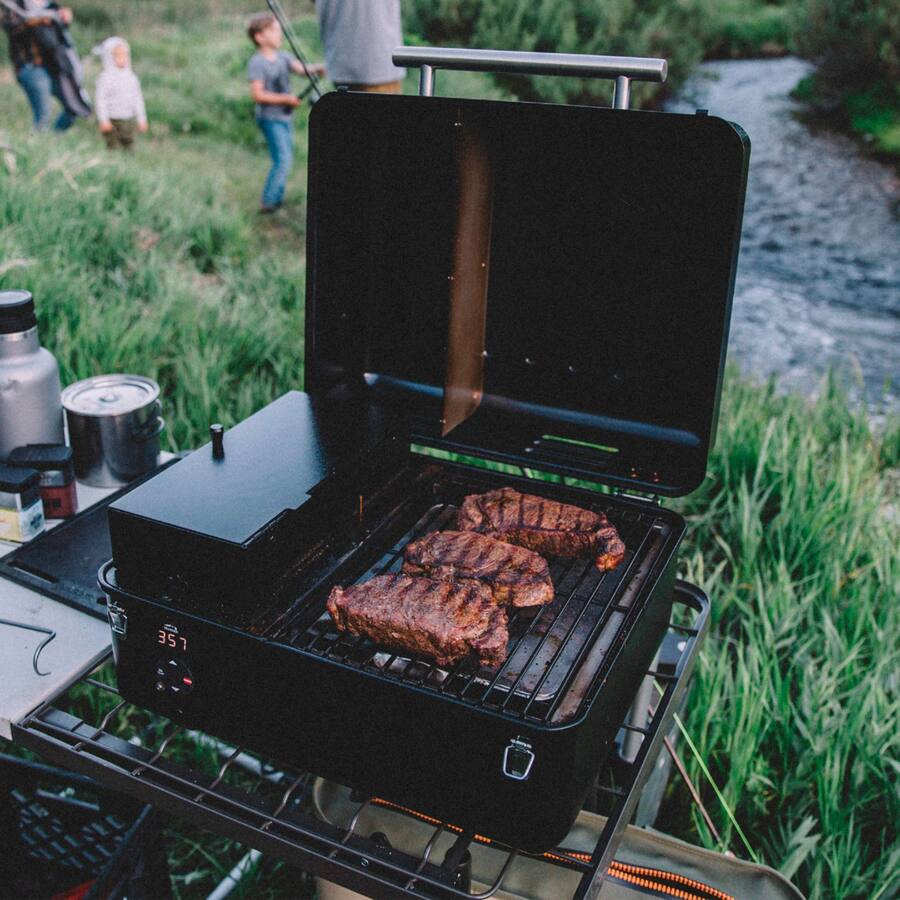 Traeger Grills Ranger Wood Pellet Grill Black TFT18KLD - Best Buy
