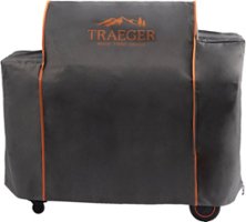 Traeger Grills - Timberline 1300 Full-Length Grill Cover - Gray - Angle_Zoom