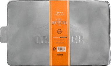 Traeger Grills - Tailgater/Bronson Drip Tray Liner - (5 pk) - Front_Zoom