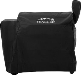 Traeger Grills - Pro 34 Full-Length Grill Cover - Black - Angle_Zoom