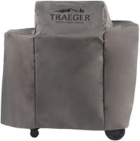 Traeger Grills - Ironwood 650 Full-Length Grill Cover - Gray - Angle_Zoom