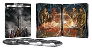 Zack Snyder's Justice League [SteelBook] [4K Ultra HD Blu-ray/Blu-ray] [Only @ Best Buy] [2021] - Front_Standard