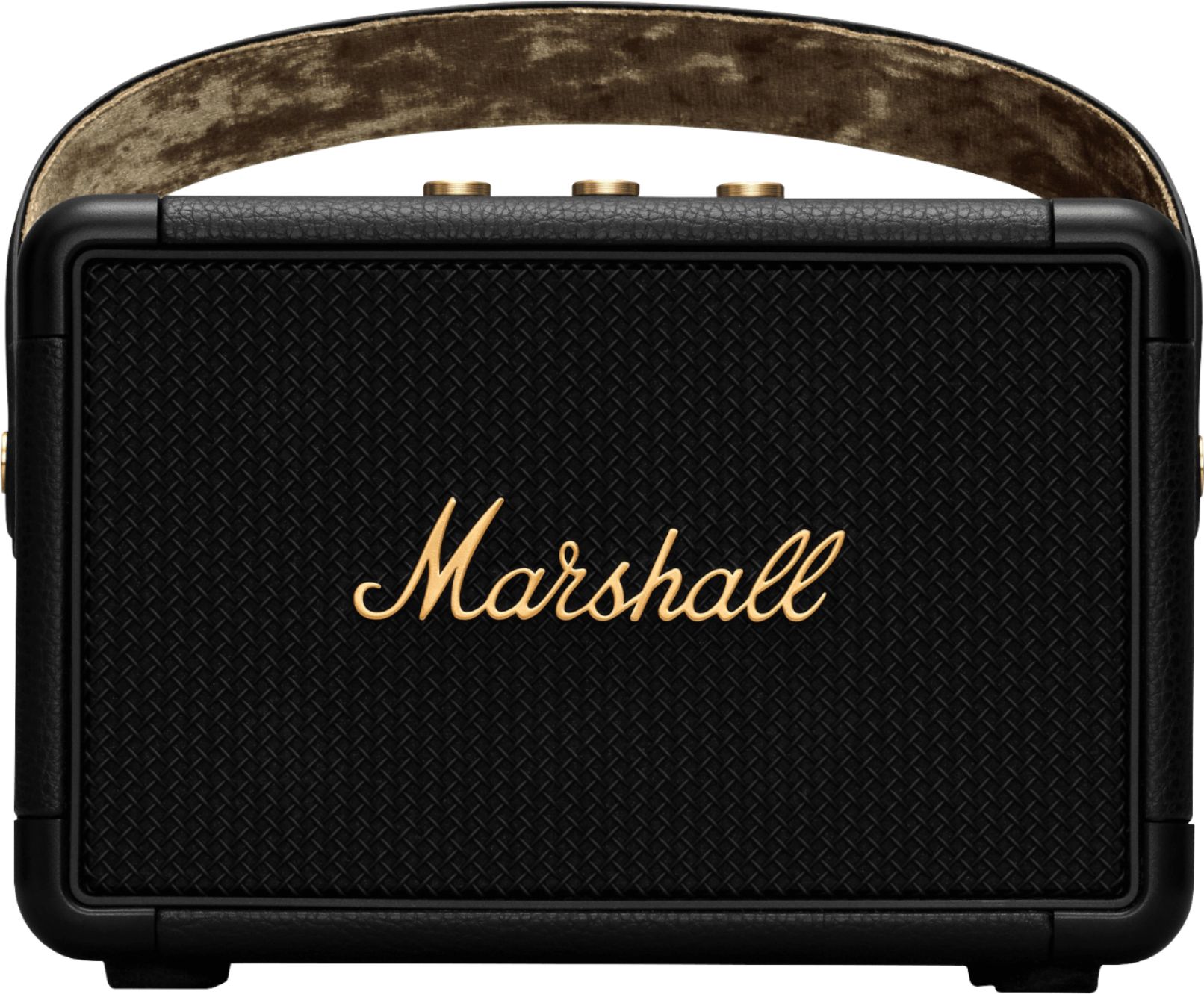 Marshall Kilburn II Portable Bluetooth Speaker Black and Brass