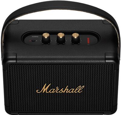 Marshall Kilburn II Portable Bluetooth Speaker Black and Marshall Kilburn II Portable Bluetooth Speaker Black and