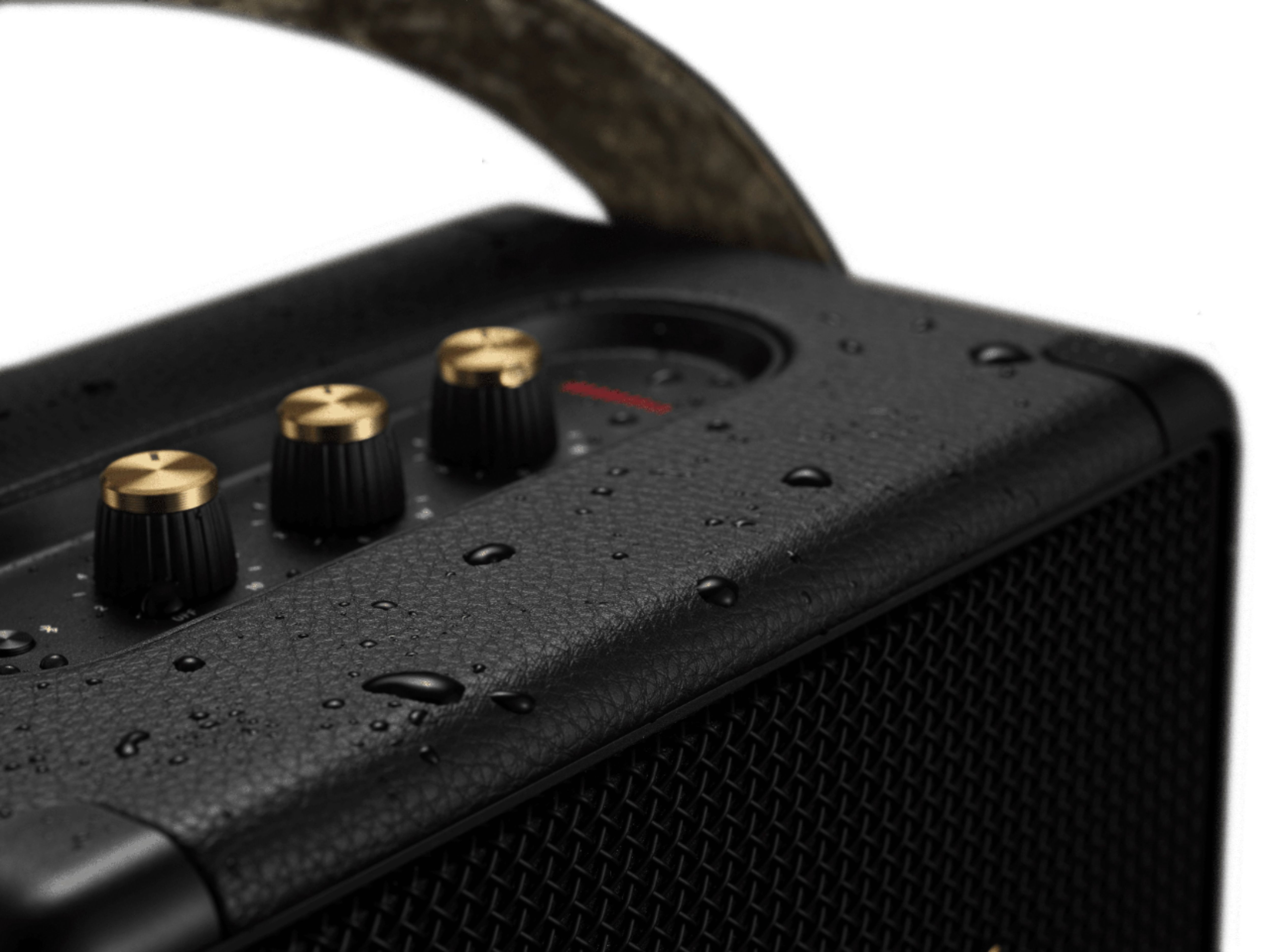 Marshall Kilburn II Portable Bluetooth Speaker Black and Brass 1006117 -  Best Buy