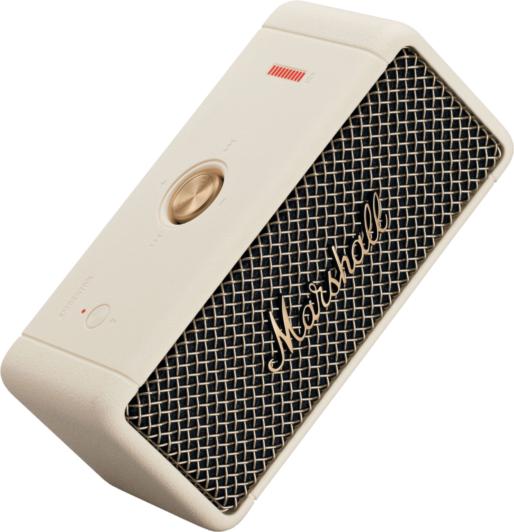 Marshall Emberton Portable Bluetooth Speaker Cream 1005945 - Best Buy