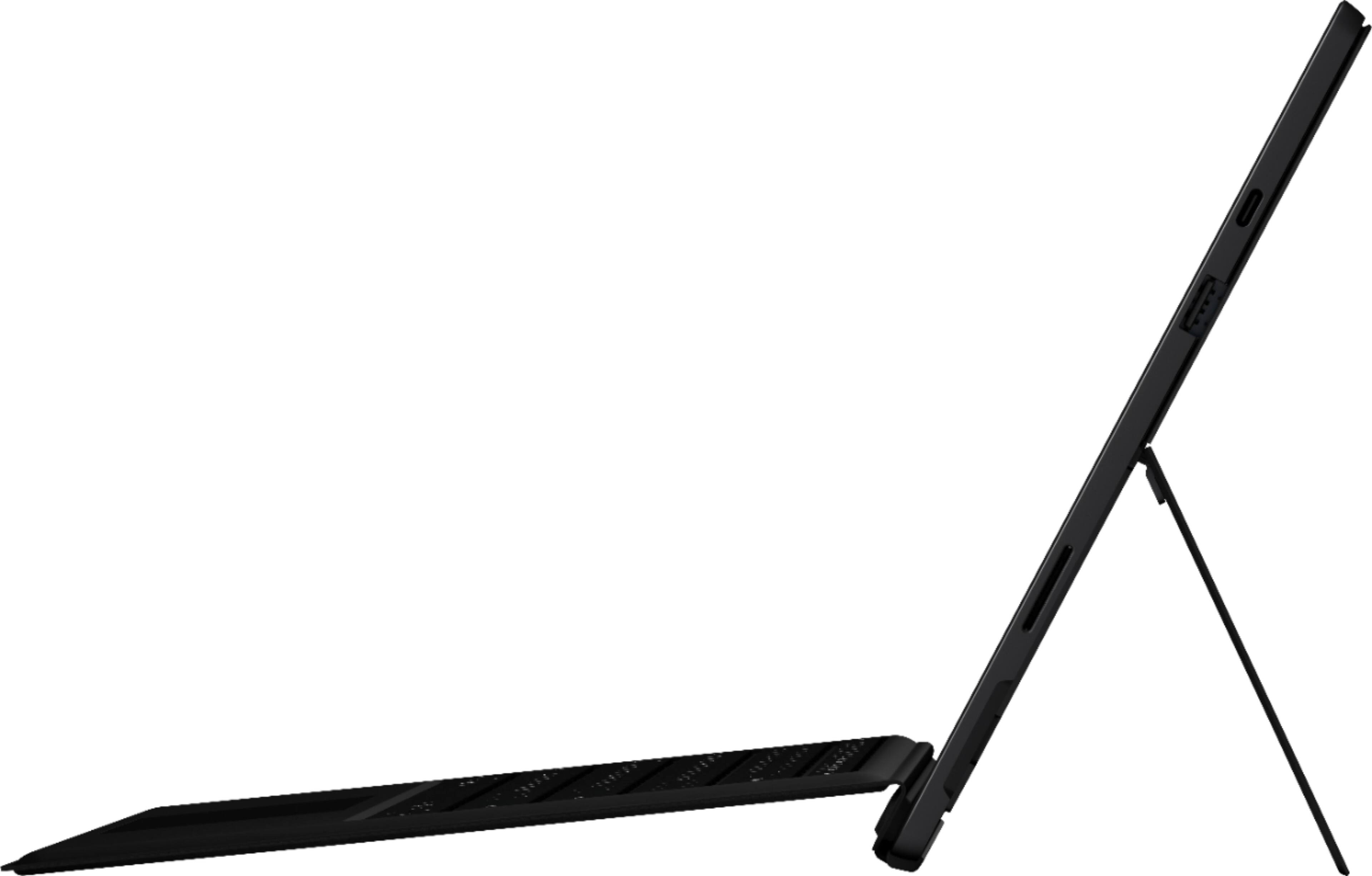 Alt View 12. Microsoft - Geek Squad Certified Refurbished Surface Pro 7 - 12.3" Touch Screen - 256GB SSD with Black Type Cover - Matte Black.