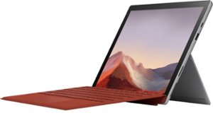Microsoft - Geek Squad Certified Refurbished Surface Pro 7 - 12.3" Touch-Screen - 1TB - Platinum - Front_Zoom